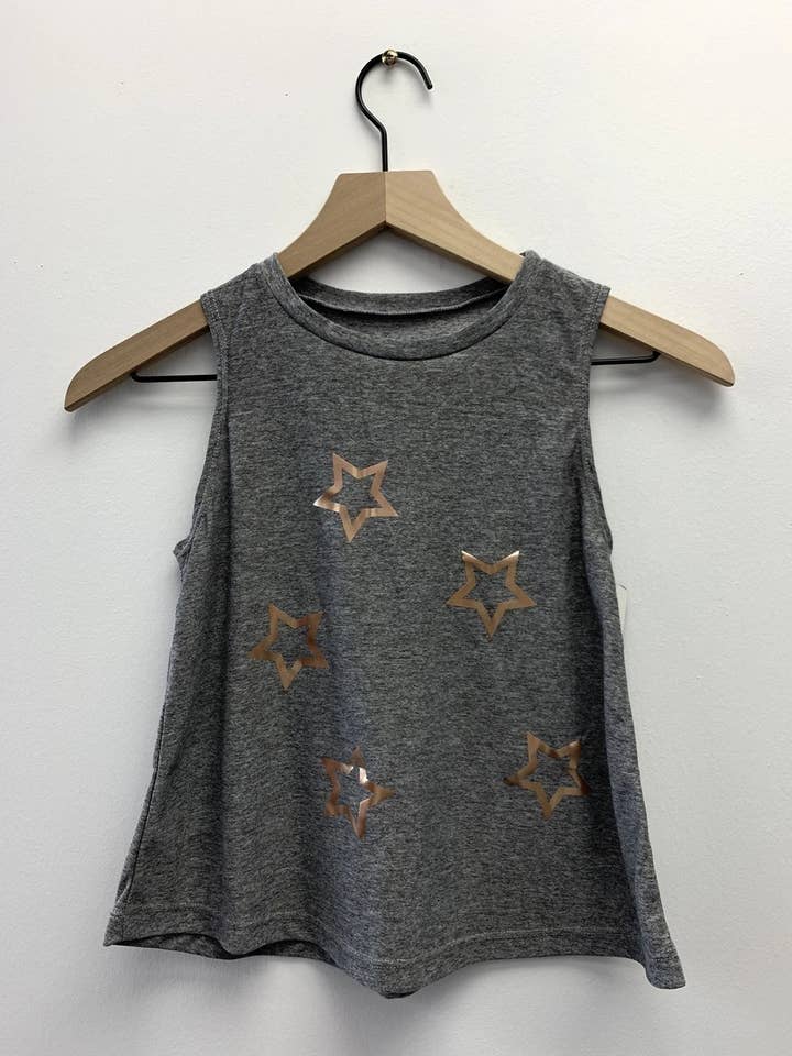 Open Star Rose Gold Tank for wholesale by Fanilu