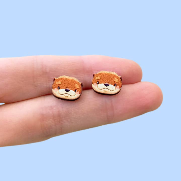 Otter Ohrschmuck für den Großhandel von PeachyApricot
