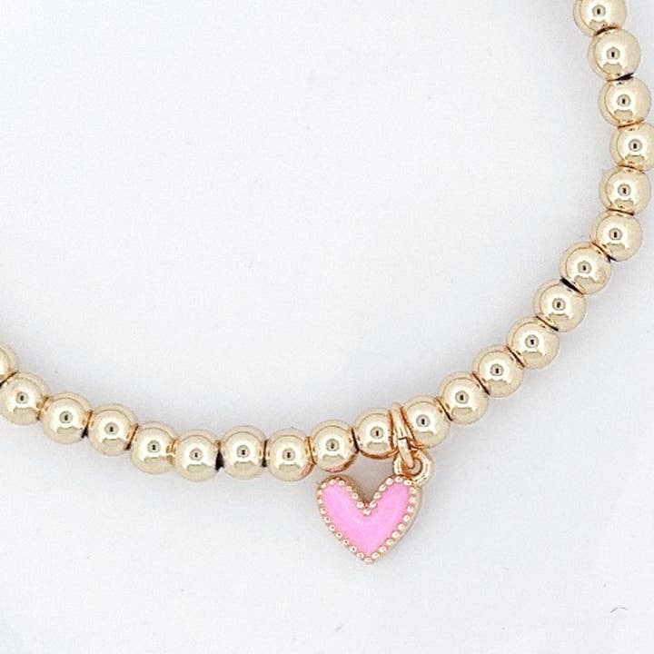 Nette Road Wholesale - Wholesale Charm/Dangle Bracelet - Drops of Hearts2