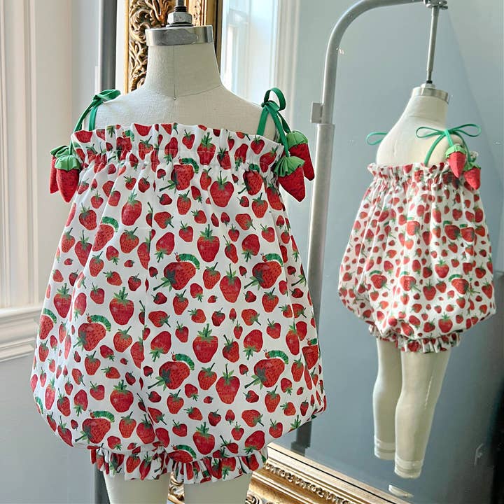 Little Goodall - Wholesale Romper - Kids - Very Hungry Caterpillarâ„¢ Strawberry Bubble Romper