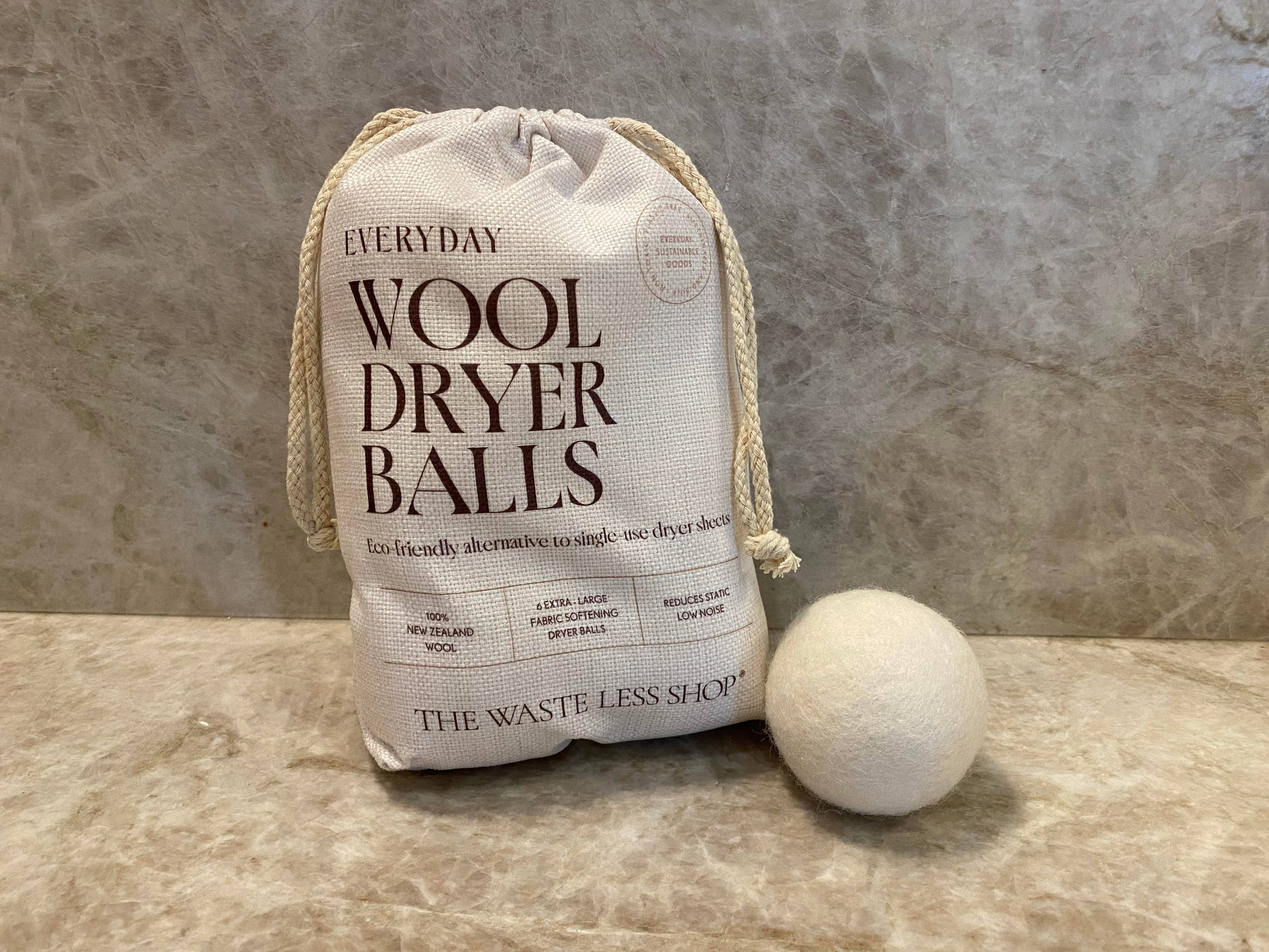 The Waste Less Shop - Vendita all'ingrosso Palla per asciugatrice - Palline Asciugabiancheria in Lana – Ammorbidente Riutilizzabile per Bucato2