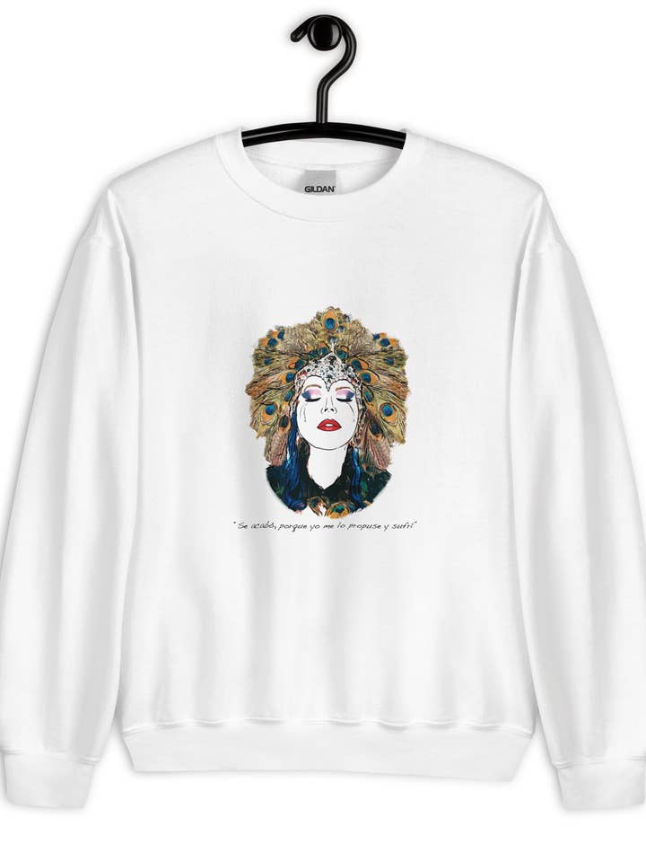 María Jiménez sweatshirt for wholesale by El loco del Pelo Rizo