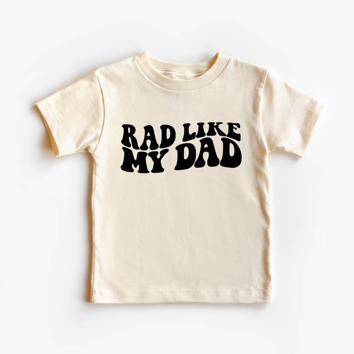 Rad som min far Toddler Tee for engroshandel hos Scottie + Co