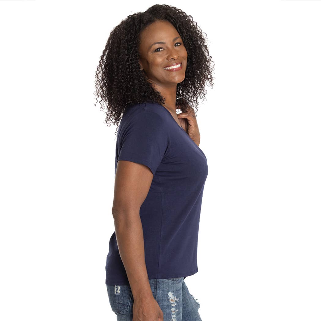 Flying Colors Apparel - Wholesale T-Shirt - Women's - The Scarlet Scoop Neck Tee17