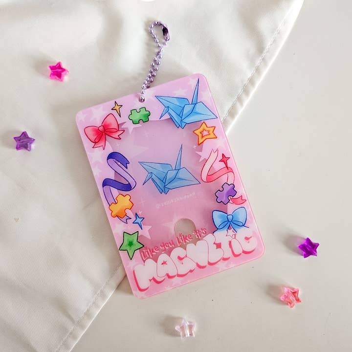 Zellie's Koi Pond - Wholesale Card Holder - Women's - Illit Magnetic Acrylic Photocard Holder