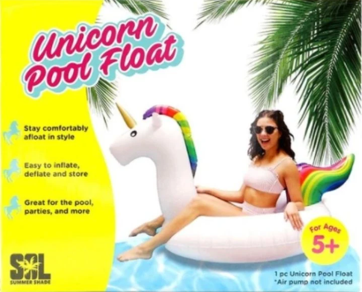 Eravino - Wholesale Inflatables - Sol Summer Shade Giant Inflatable Unicorn Pool Float2