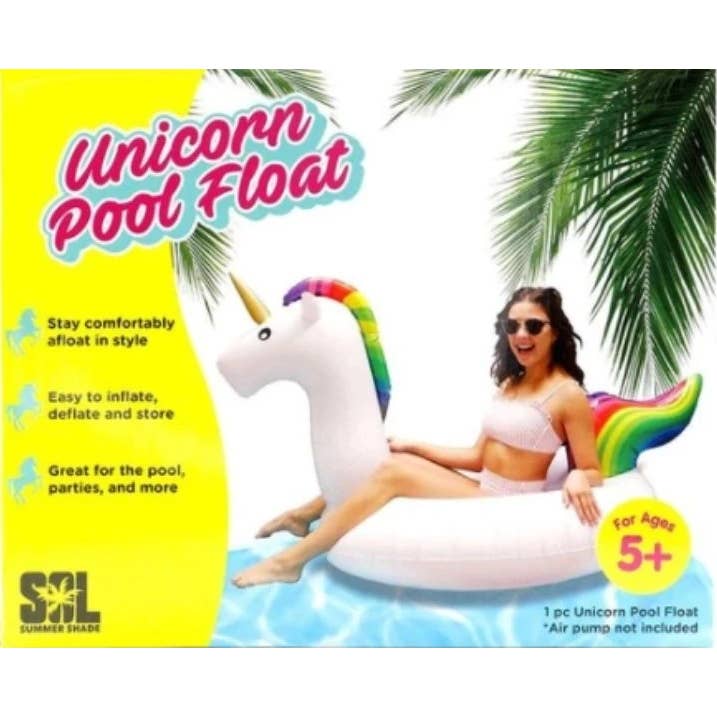 Eravino - Wholesale Inflatables - Sol Summer Shade Giant Inflatable Unicorn Pool Float2