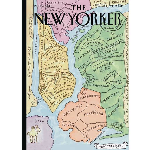 Nelson Line – wholesale Vardagliga hälsningskort – NEW YORKISTAN - 5x7 NY'er OMSLAGSKORT