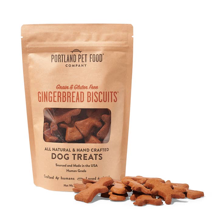 Portland Pet Food Company - Wholesale Pet biscuits â Dog - Grain and Gluten Free Gingerbread Dog Biscuits2