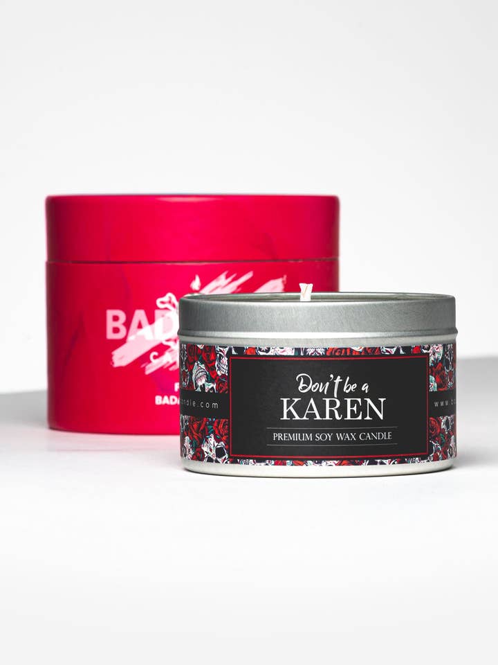 Ne soyez pas une Karen 8oz pour la vente par Badass Candles