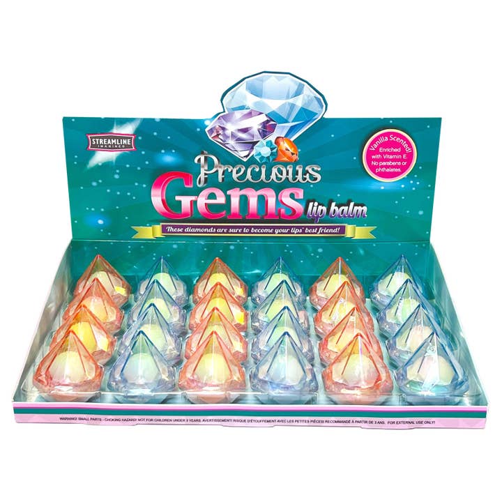 Precious Gems Lip Balm for wholesale by Streamline