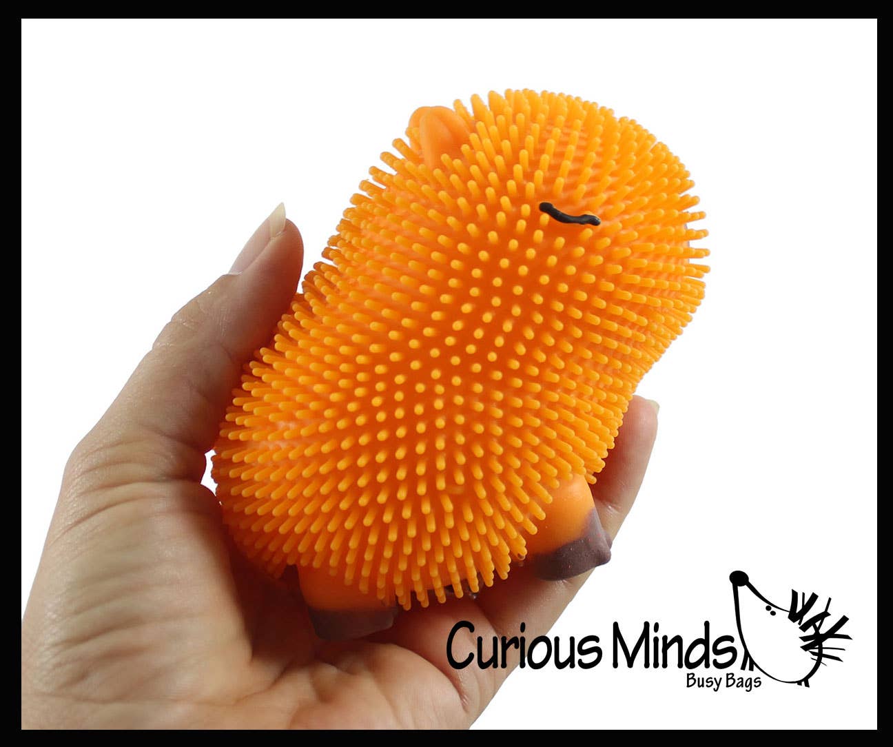Curious Minds Toys – wholesale Mjuk leksak - Barn och baby – 1 Capybara Puffer luftfyllda pressspänningsbollar - stora R8