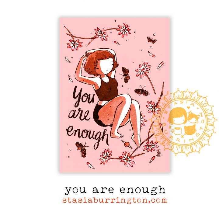 Postal - Você é Chega por atacado de Stasia Burrington Illustration