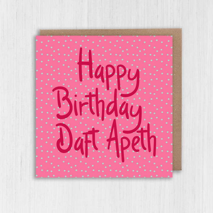 Prints With Personality – wholesale Birthday card – Yorkshire birthday card: Happy Birthday Daft Apeth