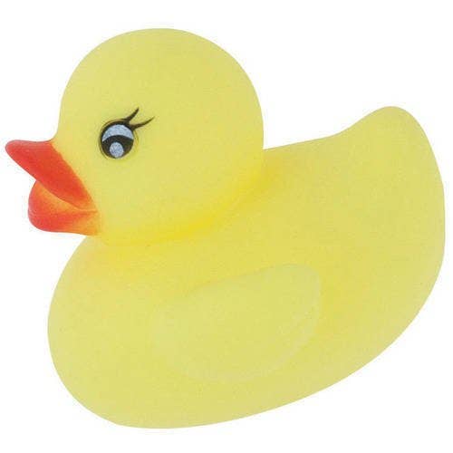 Party Expo, LLC - Wholesale Bath Toy - Baby - Baby Shower - Rubber Ducks (4 Count)