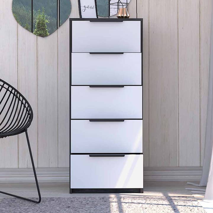 Egeo 5 Drawer Dresser for wholesale by Depot E-Shop