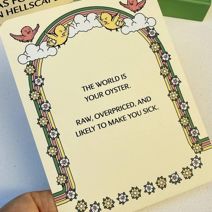 Boredwalk - Wholesale Tarot/Oracle Card - Cynical Affirmations10