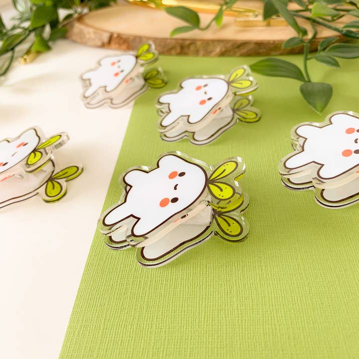 Laurel Mae Art - Vendita all'ingrosso Molletta raccogli documenti - Clip acrilica Meebloo10