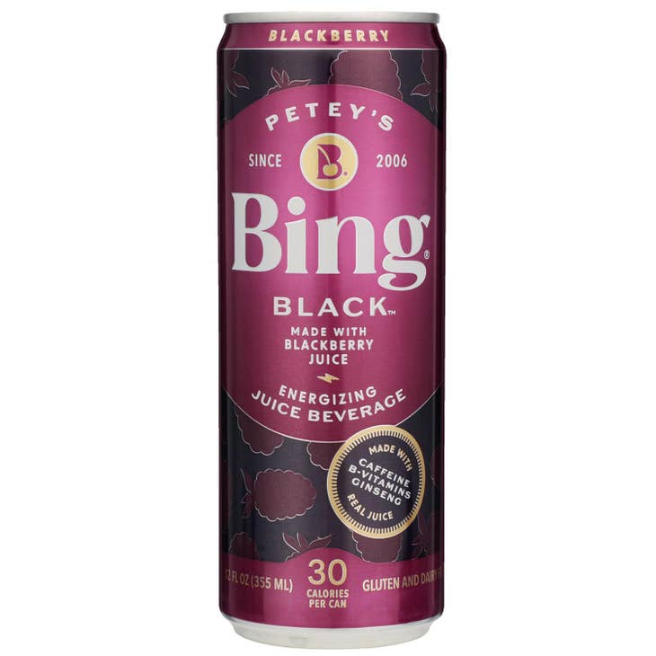 Wholesale Bing Black (Blackberry) Caffeinated Juice Beverage 12 oz for ...