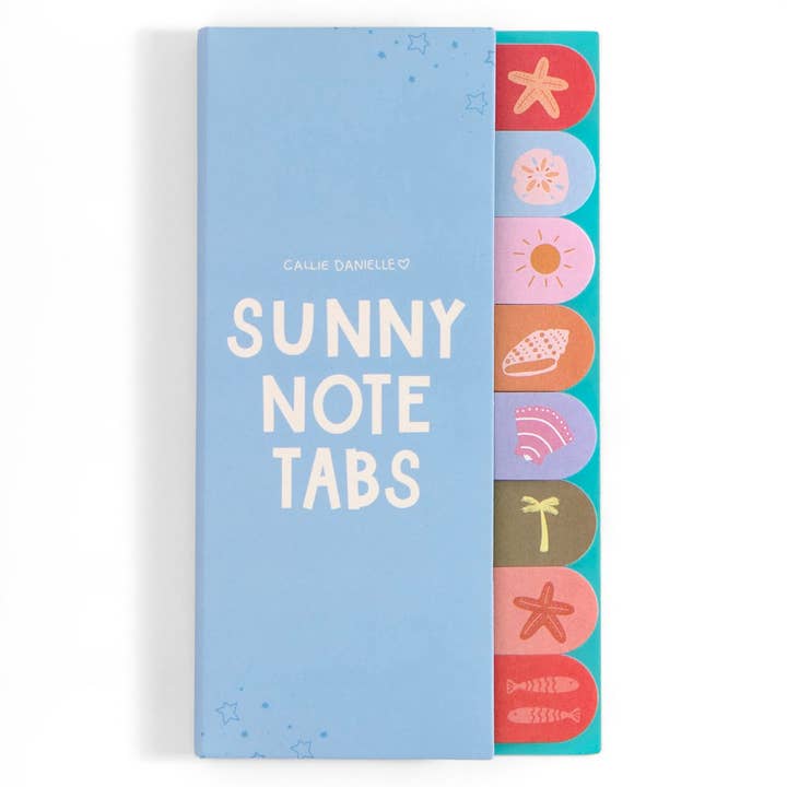 Sunny Beach & Coastal Sticky Note-faner for engroshandel hos Callie Danielle