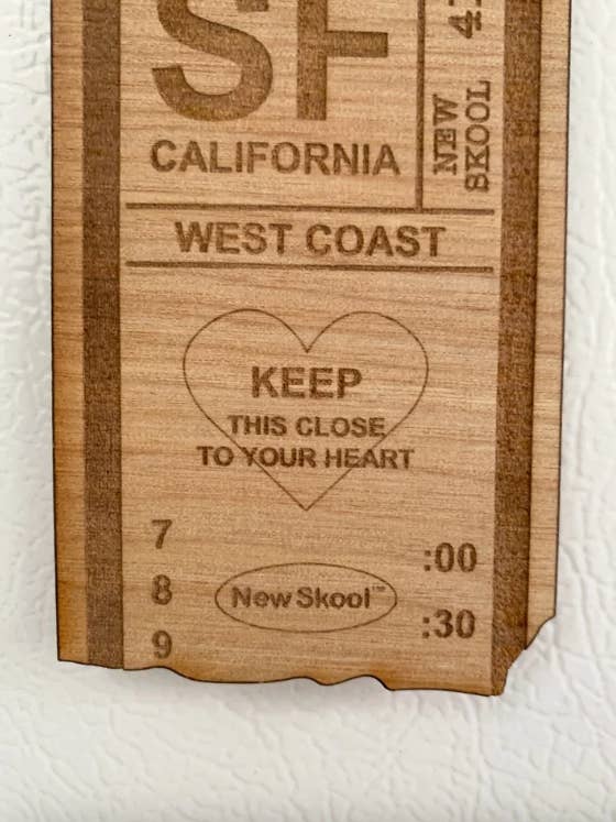 Transferir Imán de Madera para venta al por mayor de New Skool