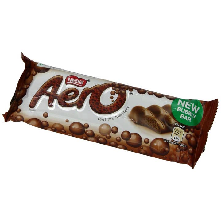I Got Your Candy - Wholesale Chocolate Bar - Aero Milk Chocolate Bar(UK) 1.2oz - 24ct