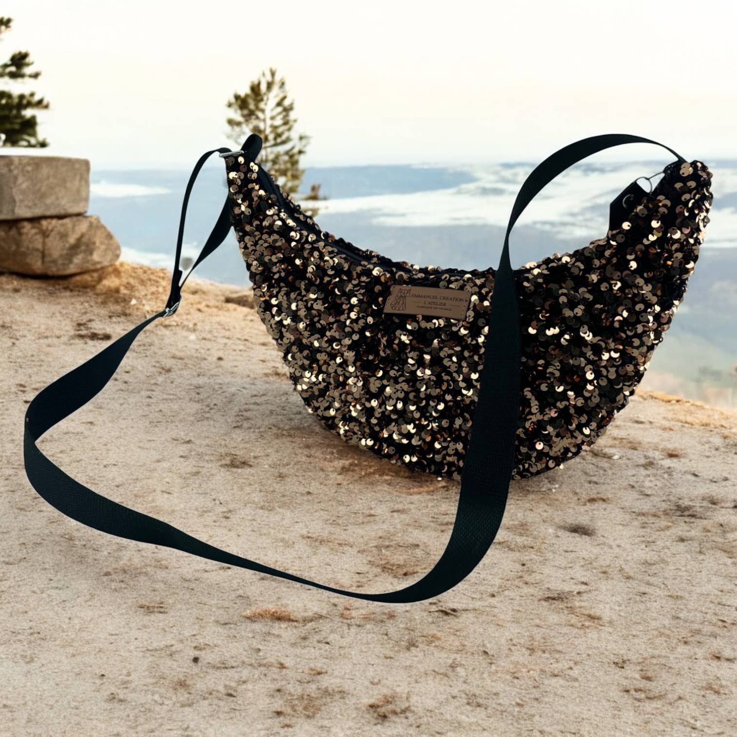 Emmanuel Création – wholesale Axelväska - Dam – Packa 7 väskor Léo S, "Sequin"6