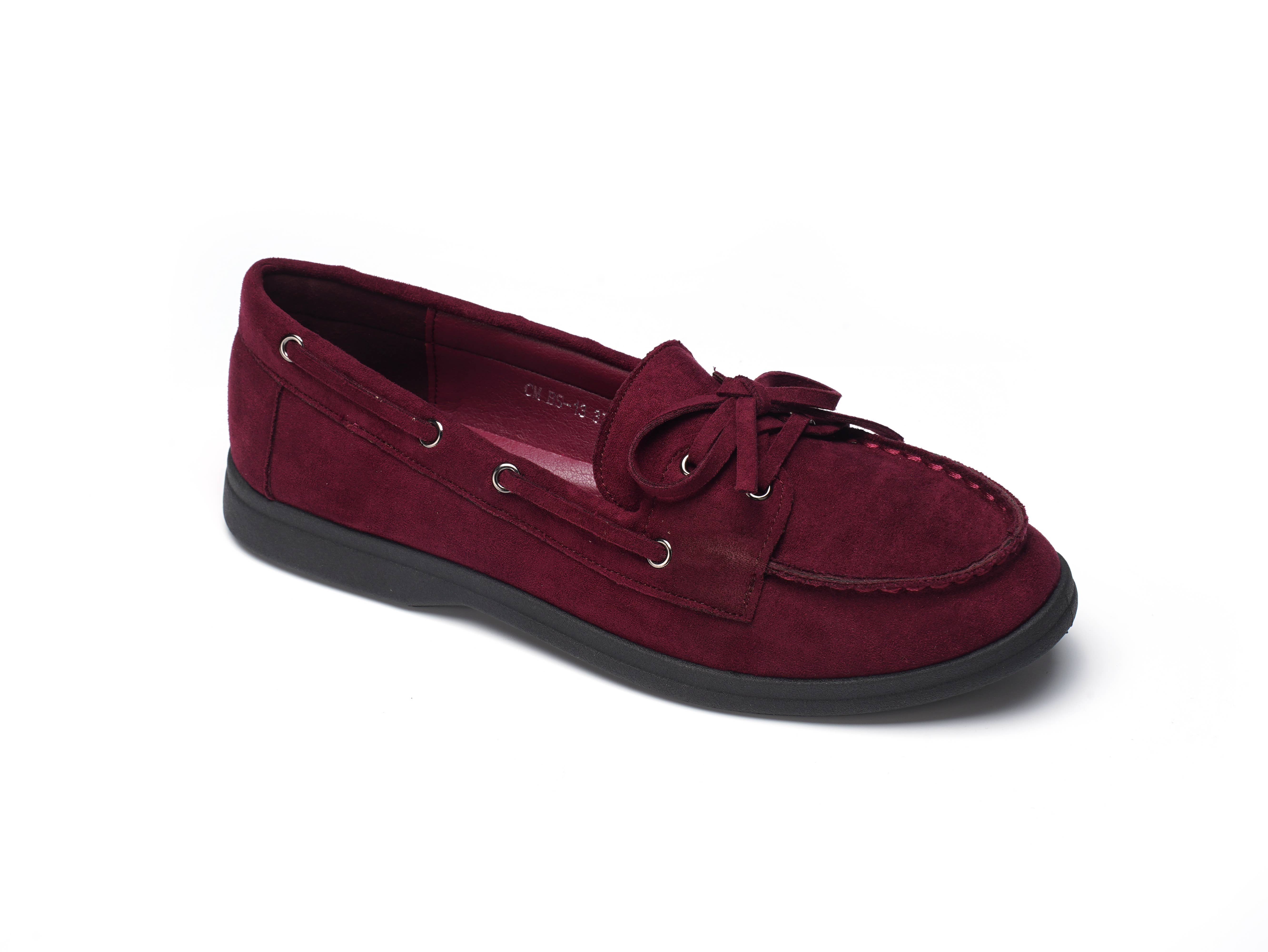 C'M PARIS - Wholesale Slip On Sneakers - Women's - Soft Suede Boat Moccasin BS-132