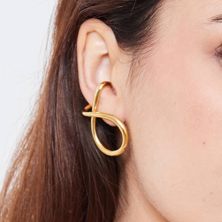 BYREN | ÉLINE L'ATELIER - Wholesale Dangle Earrings - 124AQ344 stainless steel earrings3