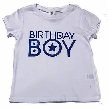 Shirt met verjaardag jongen voor wholesale door Sparkle Sisters by Couture Clips