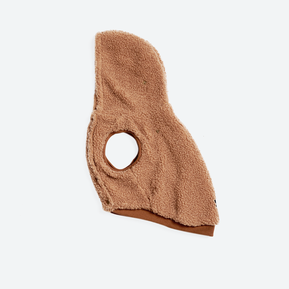 Spark Paws - Wholesale Pet Jacket - Dog - Teddy Sherpa Fleece Dog Jacket - Brown6