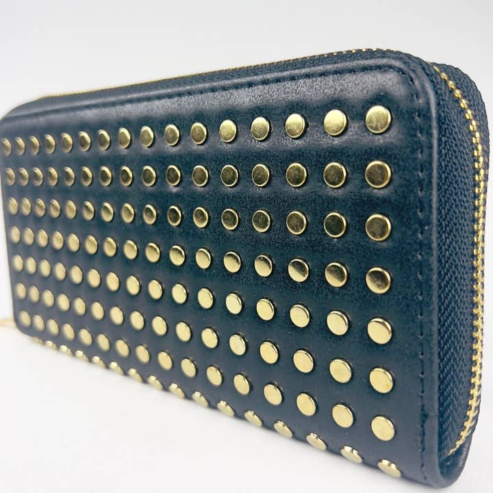 BLACK VIA FIORE - WALLET PURSE CLUTCH TRAVEL MONEY POUCH - #47 for wholesale on Faire4