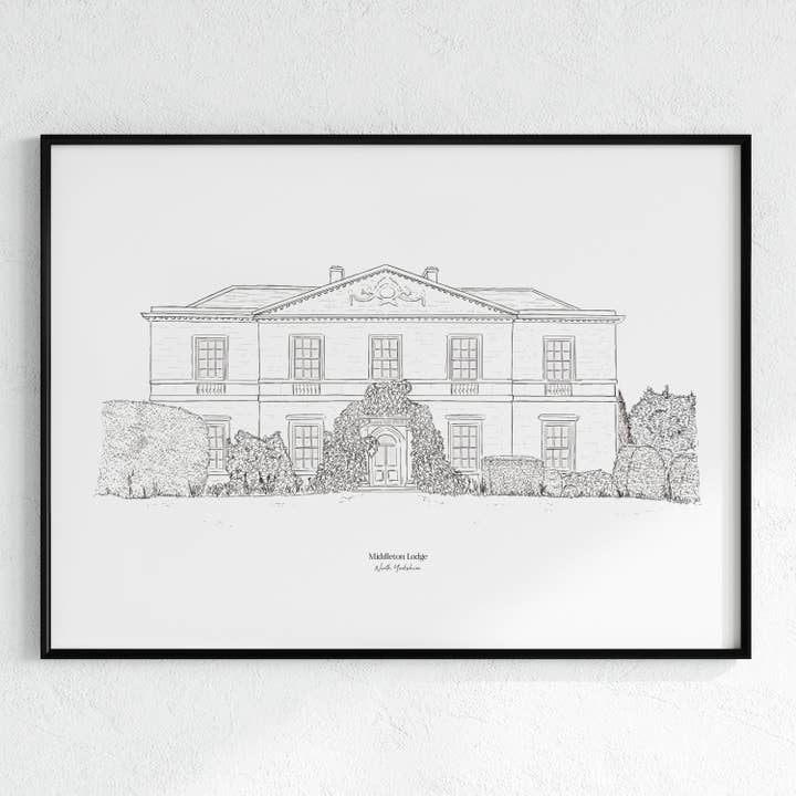 Middleton Lodge, North Yorkshire. für den Großhandel von Morello Press