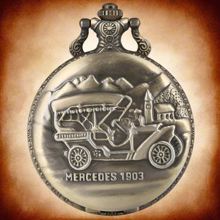 Mercedes 1903 Pocket Watch for wholesale by WoodWristCo