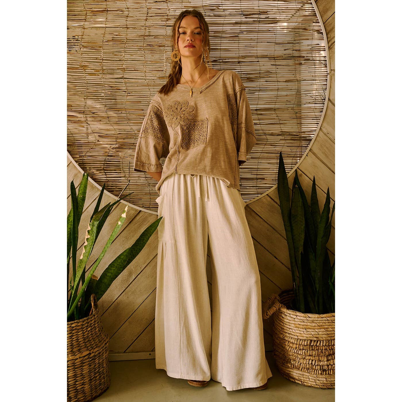 mittoshop - Wholesale Broek - Dames - MINERALENWAS DROP-SIDE ZAK WIJDE PIJP BROEK17