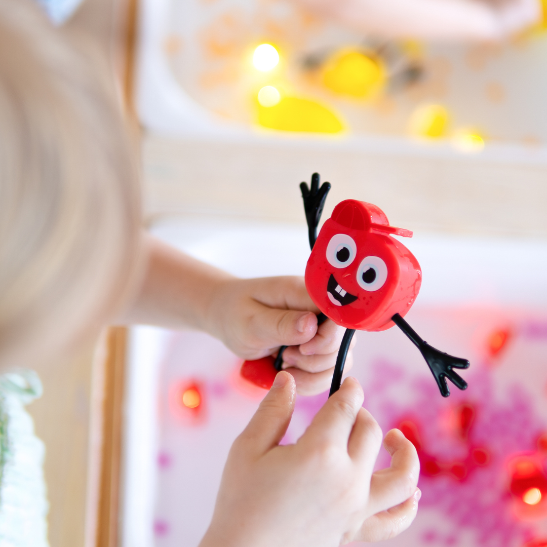 Jellystone Designs - Vente Jouet lumineux – enfant et bébé - Personnage Glo Pal Sammy (Rouge)1