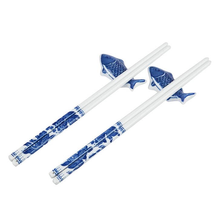 Original Source - Wholesale Chopsticks - Porcelain Chopsticks - Fish - Set of 2