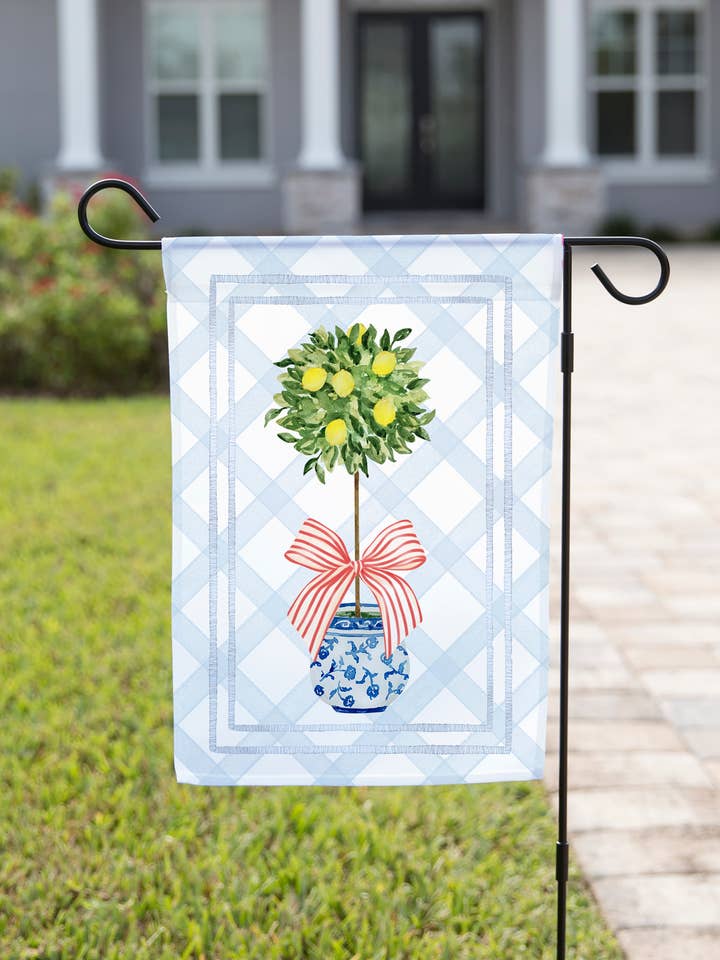 Bandera de Jardín de Primavera – Topiario de Limón para venta al por mayor de The Navy Knot