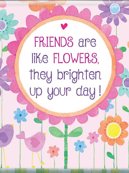 Mt186 | Amigos São Como Flores | £1,25 Cada Um De 6 por atacado de WPL Gifts