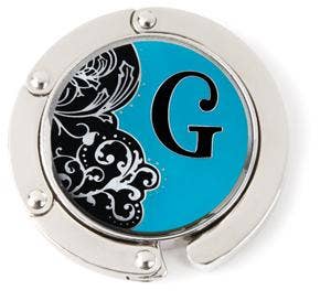 Alexx, Inc. - Wholesale Purse Hook/Hanger - Women's - Hang'em High® Monogram "G" Purse Hanger (SKU: 07-207)0