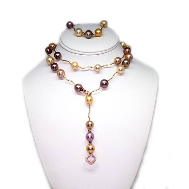 Multi-color Multi-Style Edison Pearl Sets for wholesale by Timeless Pearl