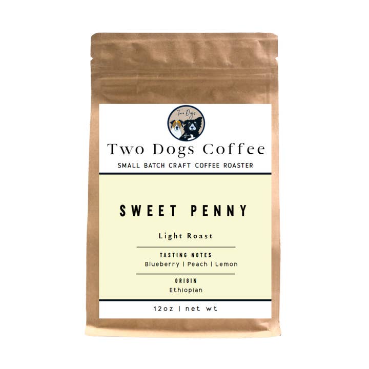 Sweet Penny - Light Roast for wholesale by Two Dogs Coffee Co