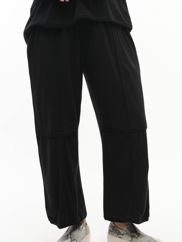 SDM328 Laila Lounge Pant in Black for wholesale by Tulip Clothing