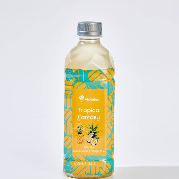 DaoHer Beverage - Wholesale Wellness Juice/Tonic - Alovated Tropical Fantasy Aloe Veggie Drink