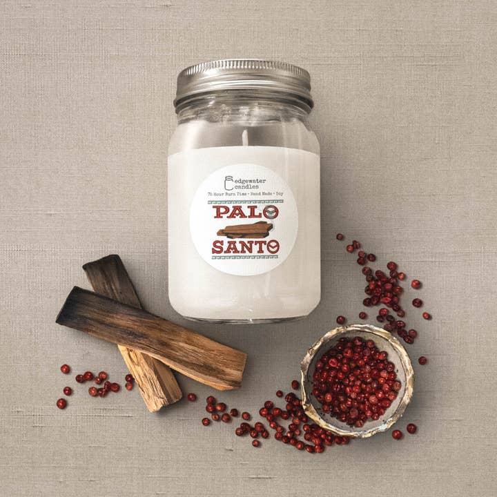 Edgewater Candles - Wholesale Jar/Filled Candle - Palo Santo
