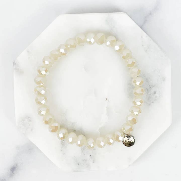 The Mod Miss - Wholesale Beaded bracelet - Bracelet Beaded Crystal "Custom Word"7