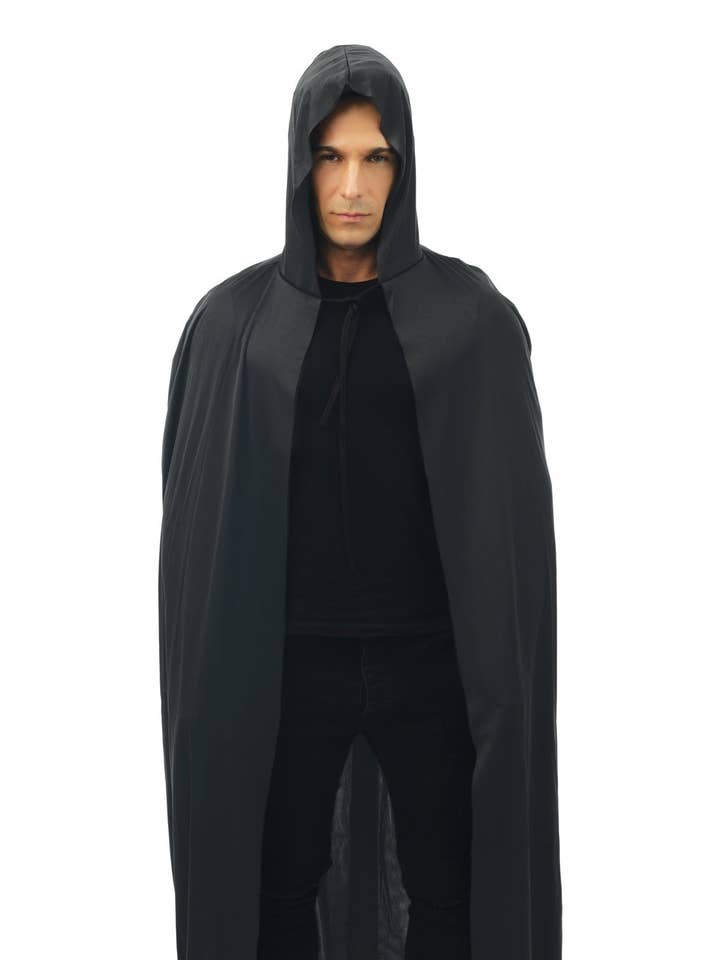 Cape Avec Capuche - Noir - 130cm pour la vente par P'tit Clown