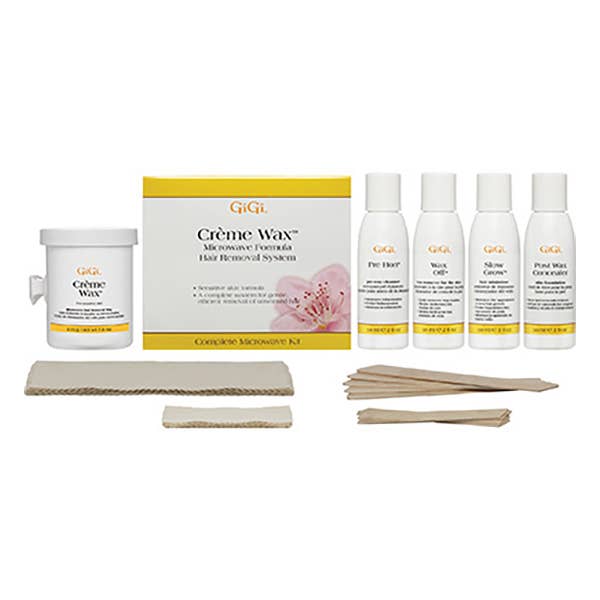 Majestic Wholesale - Wholesale Body hair removal product - GIGI CREME WAX MICROWAVE FOMULA 6PC BOX SET