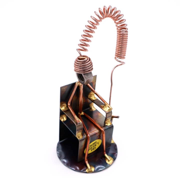 Crime Doesn't Pay for wholesale by Rock Creek Metal Craft