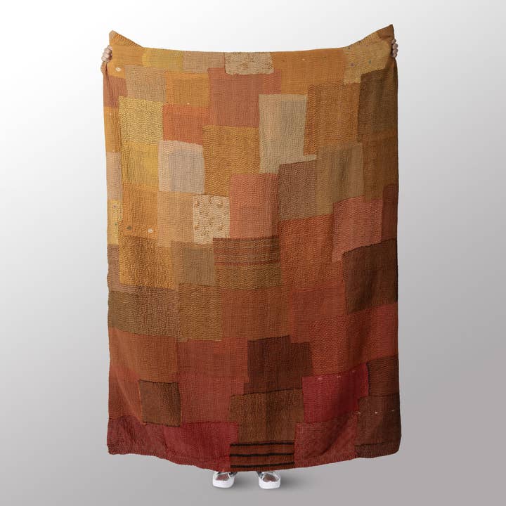 Utopia Fray Patch Kantha Throw voor wholesale door Maison Mieko